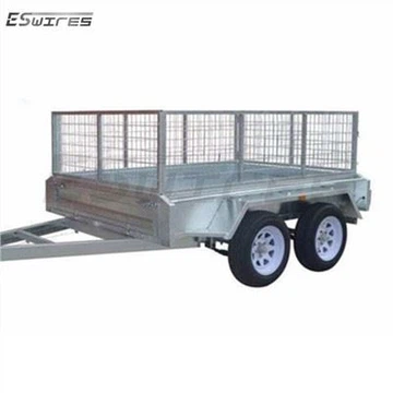 Remolque de jaula de caja
