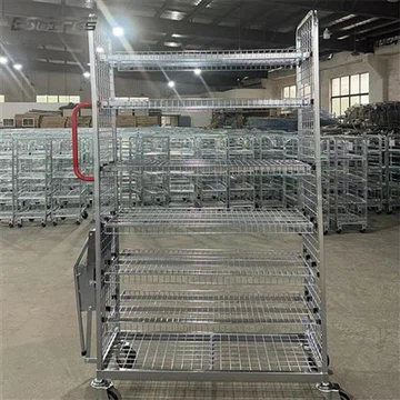 Carros de preparación de pedidos de almacén