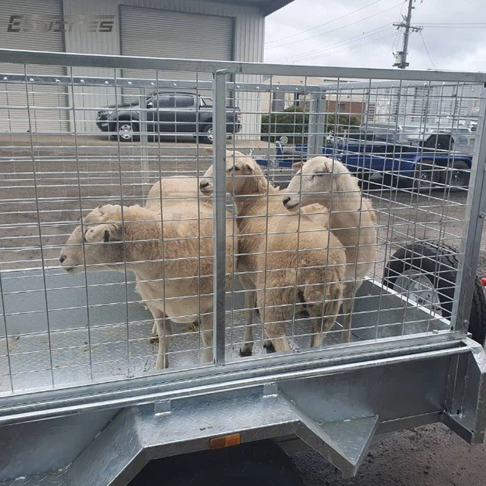 7x4 box trailer cage application