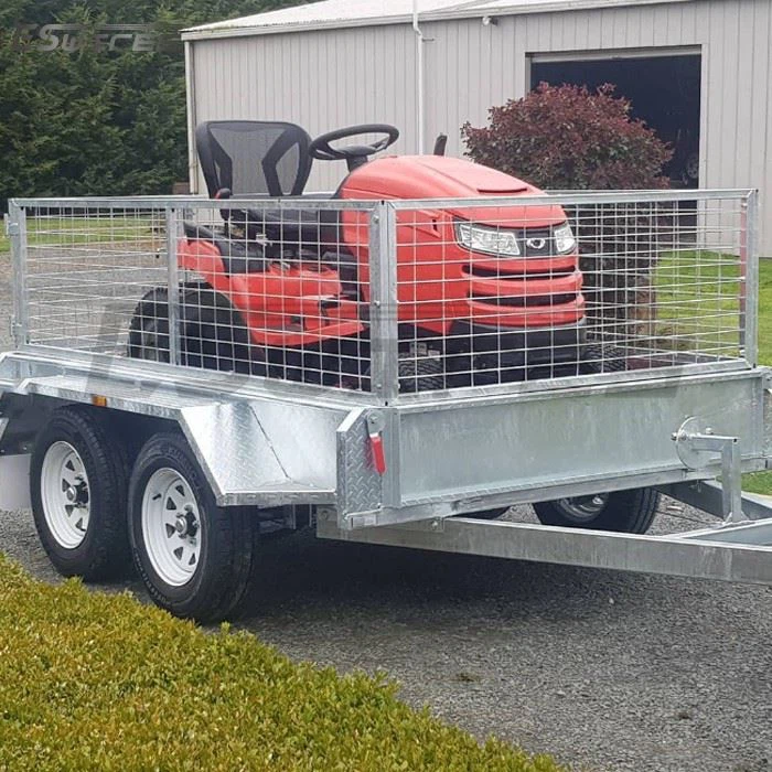 Caged Car Trailer