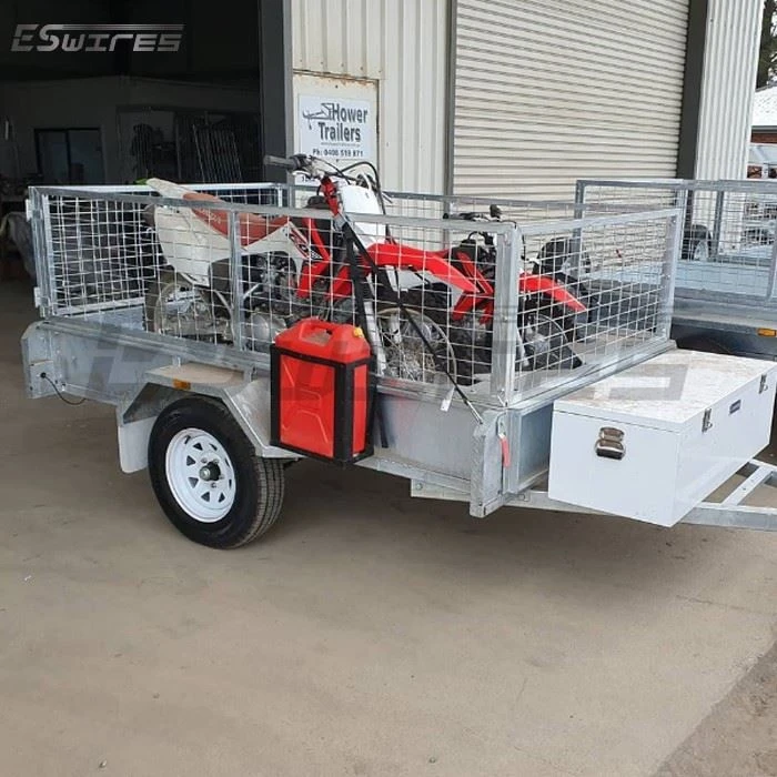 Dual Axle Trailer With Cage