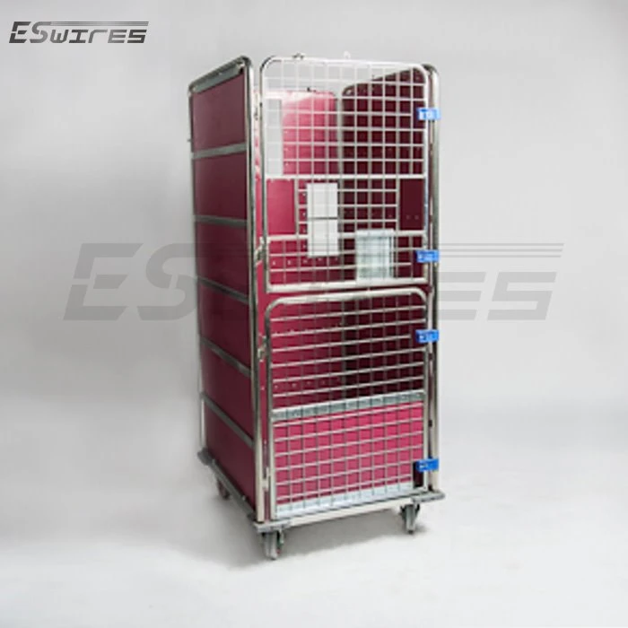 Plastic Lined Laundry Cage
