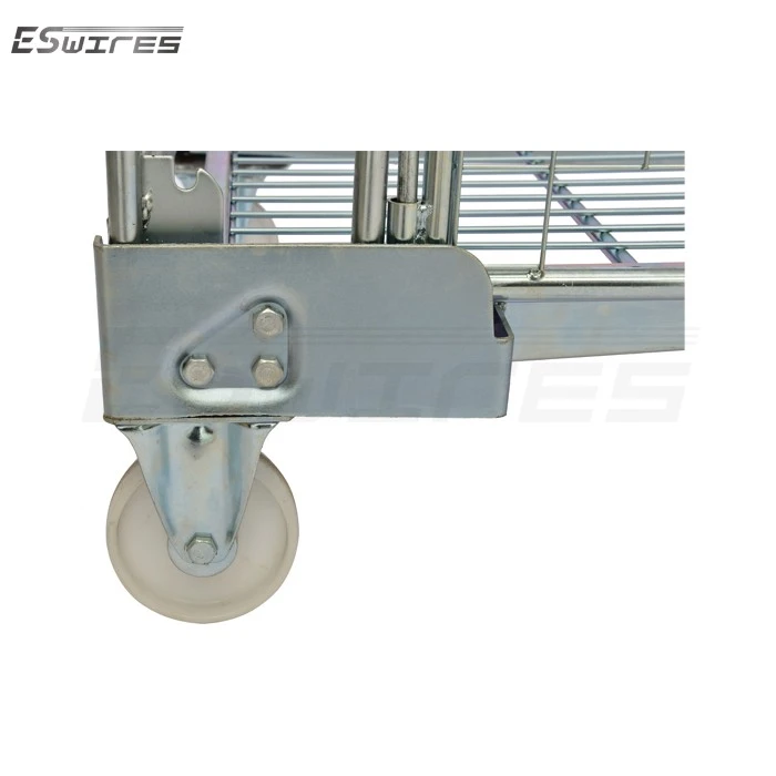 roll container cage caster