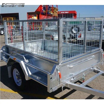 Remolque de caja enjaulada 6x4