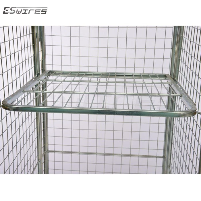 warehouse trolley cage shelf