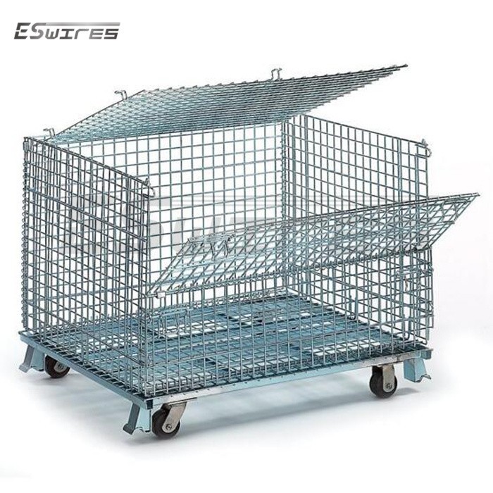Folding Steel Wire Container
