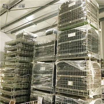 Contenedor de malla de alambre de la industria del vino
