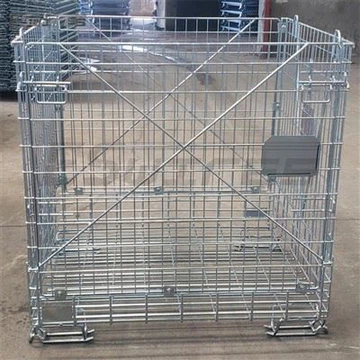 Jaula plegable de preformas de PET