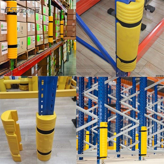 Rack Post Protector Plastic